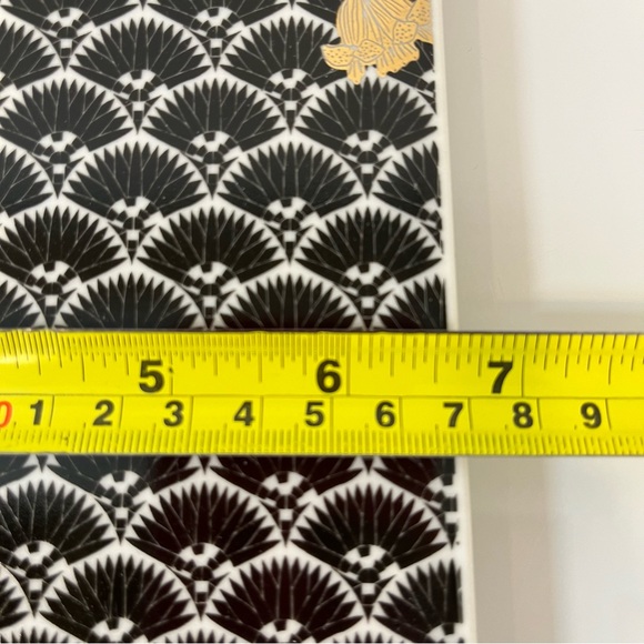 Anthropologie ELIZA TILE  Monogram Initial T Cheese Cutting Board Stoneware - Picture 4 of 5